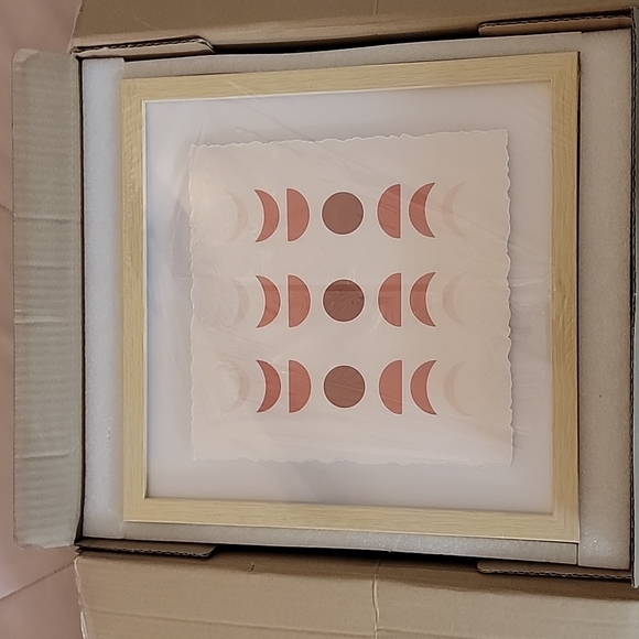 ArtbyHannah Other - ArtbyHannah 4 pack 12x12 Framed Boho Wall Art Decor